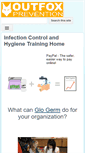 Mobile Screenshot of outfoxprevention.com
